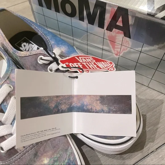 Vans Moma x Authentic Claude Monet Water Lilies - Picture 7 of 7